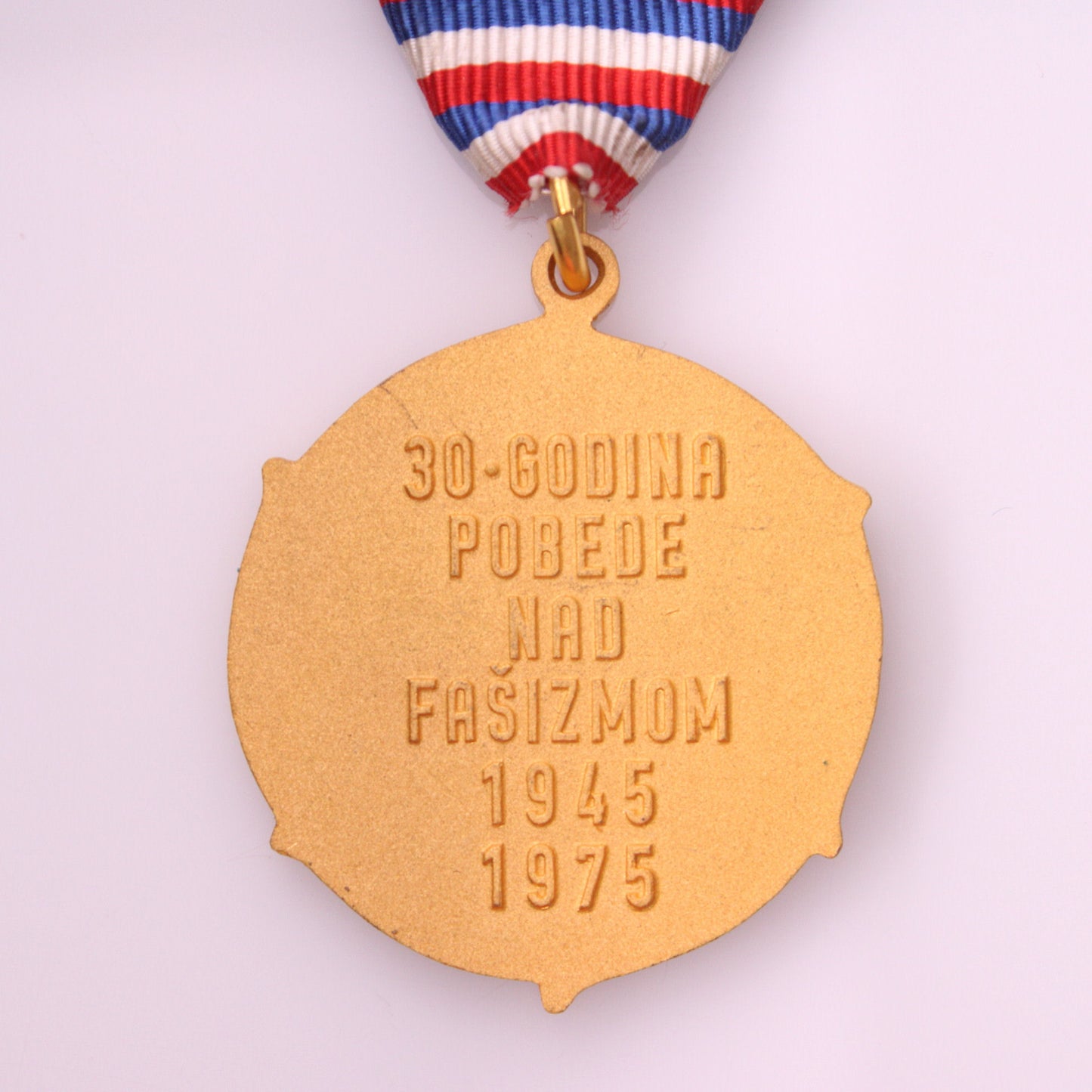 YUGOSLAVIA 30th Anniversary of WWII Victory, military medal