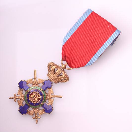 ROMANIA Order of the Star of Romania, War Time Military Division, Officer Class