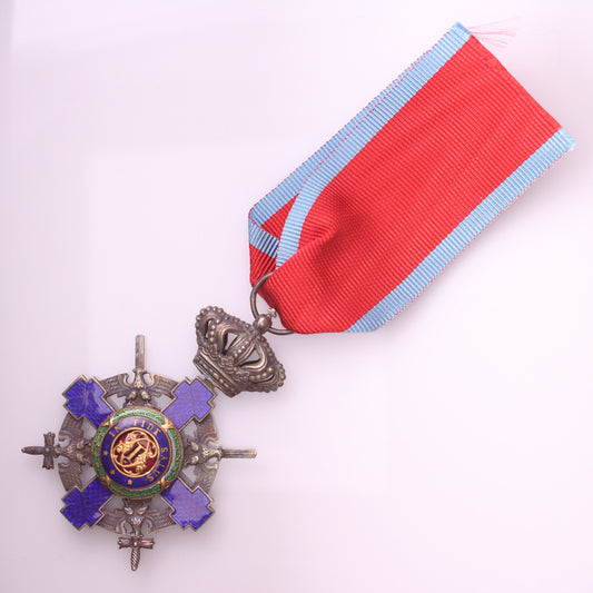 ROMANIA Order of the Star of Romania, War Time Military Division, Knight Class