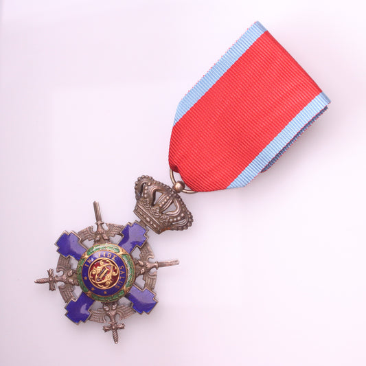 ROMANIA Order of the Star of Romania, War Time Military Division, Officer Class