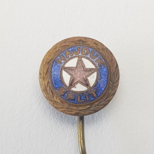 CROATIA Hajduk Split Football Club / soccer / vintage enameled lapel pin