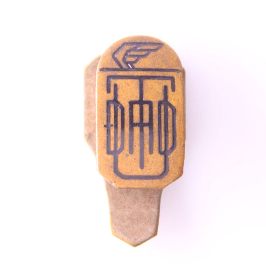 CROATIA TUĐAD Company (?) / Griesbach & Knaus / Zagreb / vintage buttonhole pin